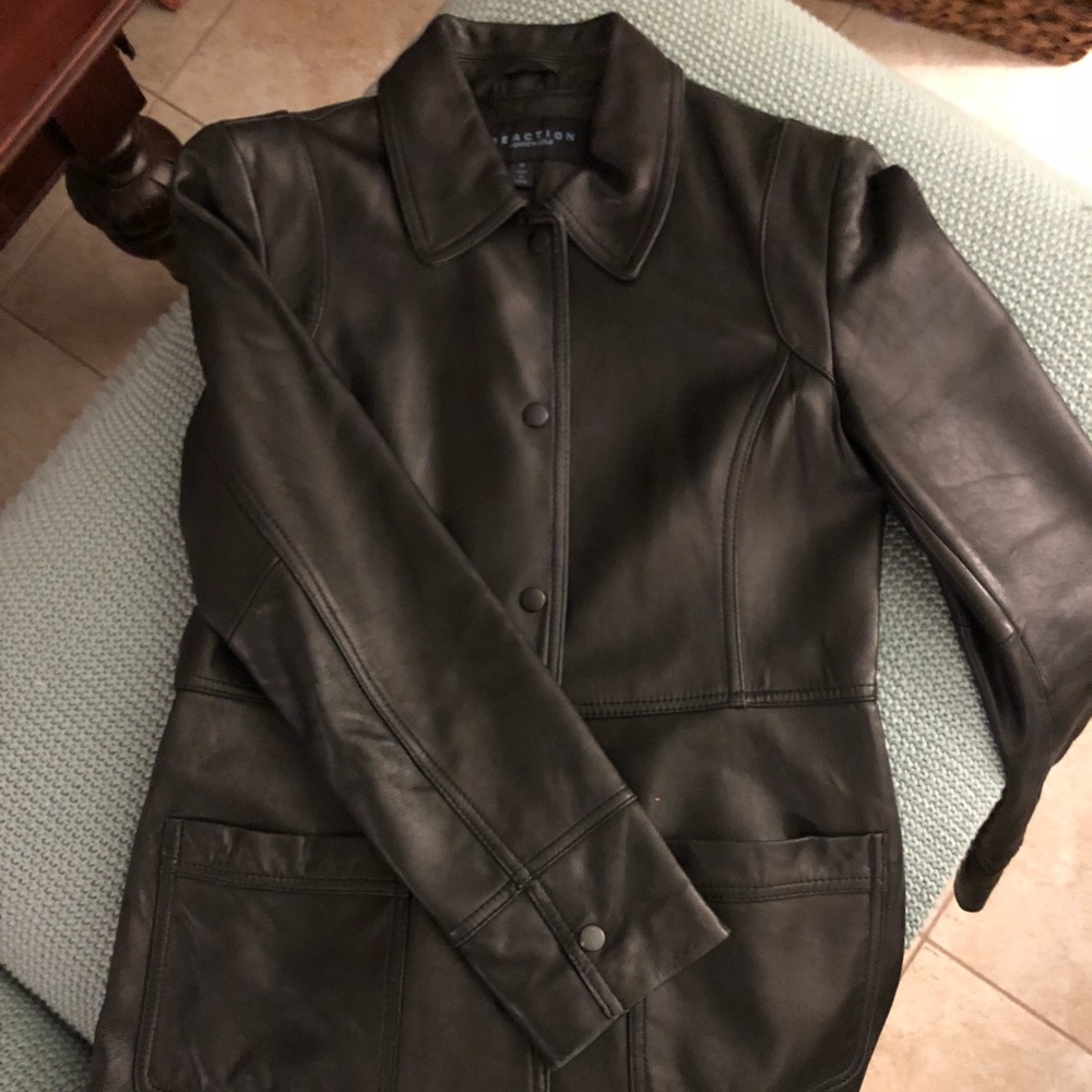 Kenneth Cole Reaction Leather jacket